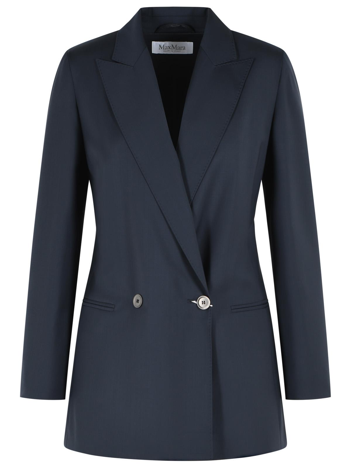 Max Mara 'Bikini' Deep Blue Tela Blazer Women MAX MARA