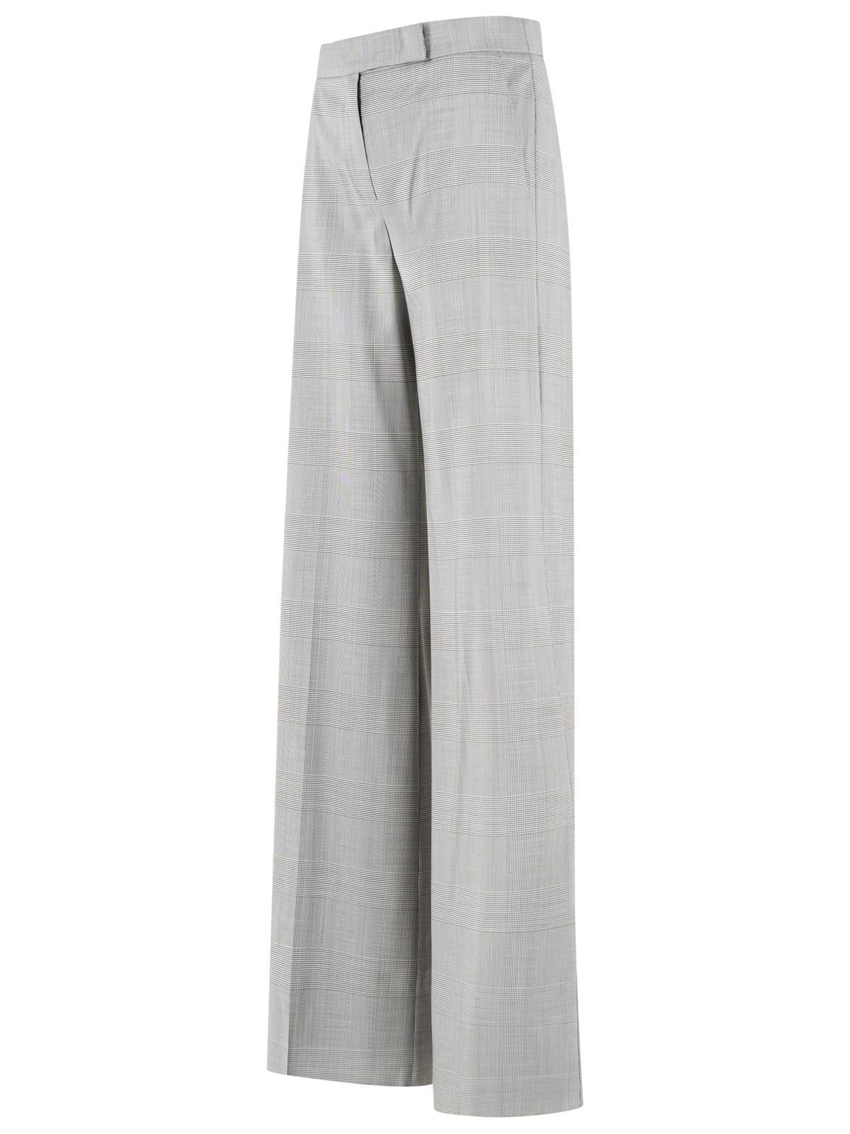 Max Mara 'Netto' Olive Green Prince Of Wales Wool Pants Women MAX MARA