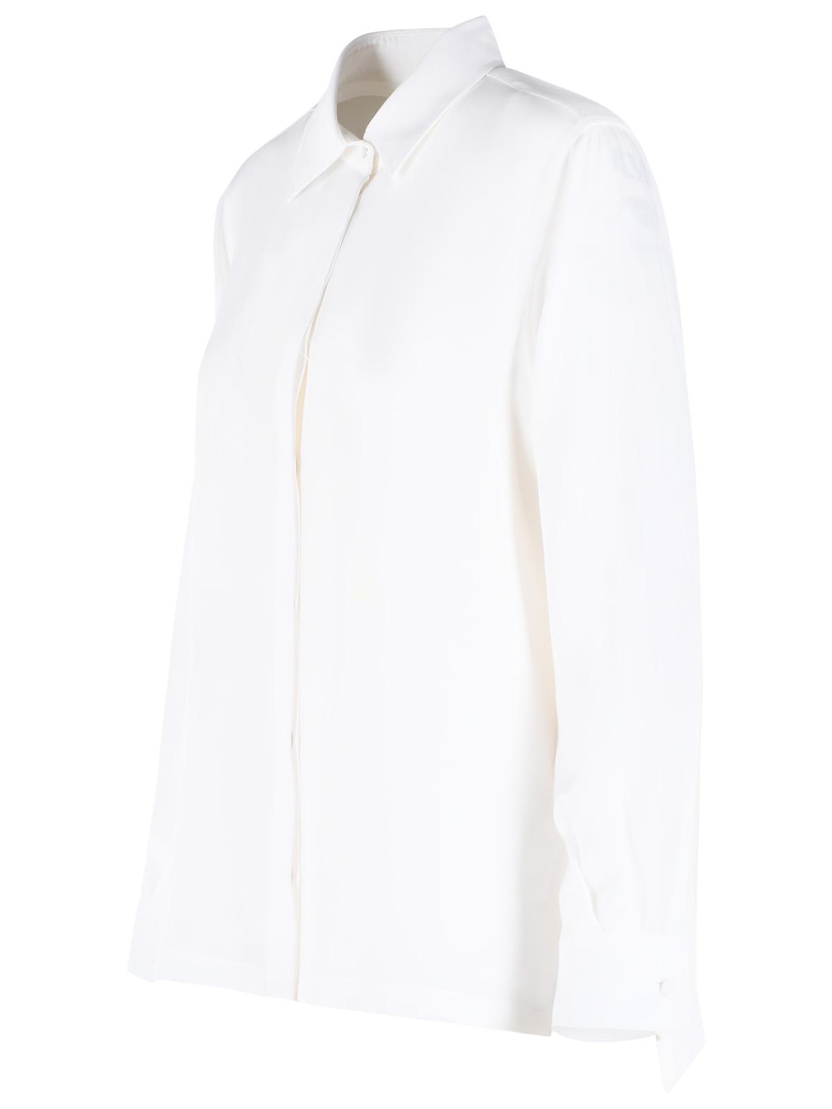 Max Mara 'Geranio' White Silk Shirt Women MAX MARA