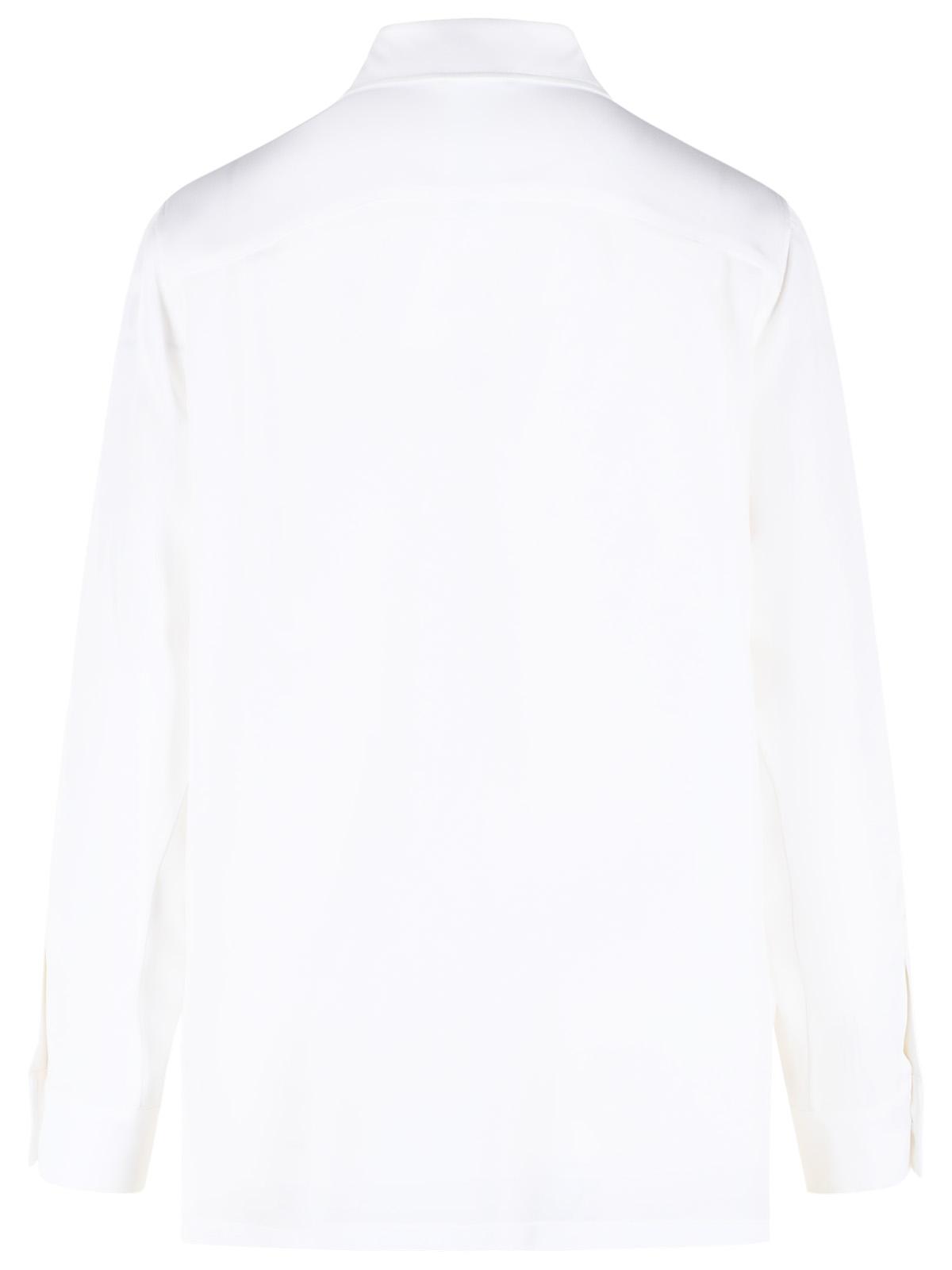 Max Mara 'Geranio' White Silk Shirt Women MAX MARA