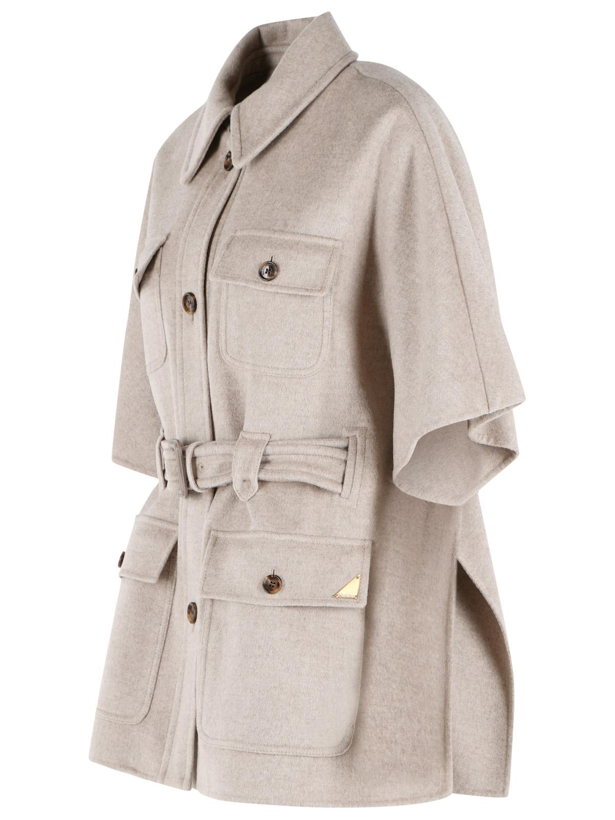 Max Mara 'Nettare' Beige Cashmere Cape Women MAX MARA