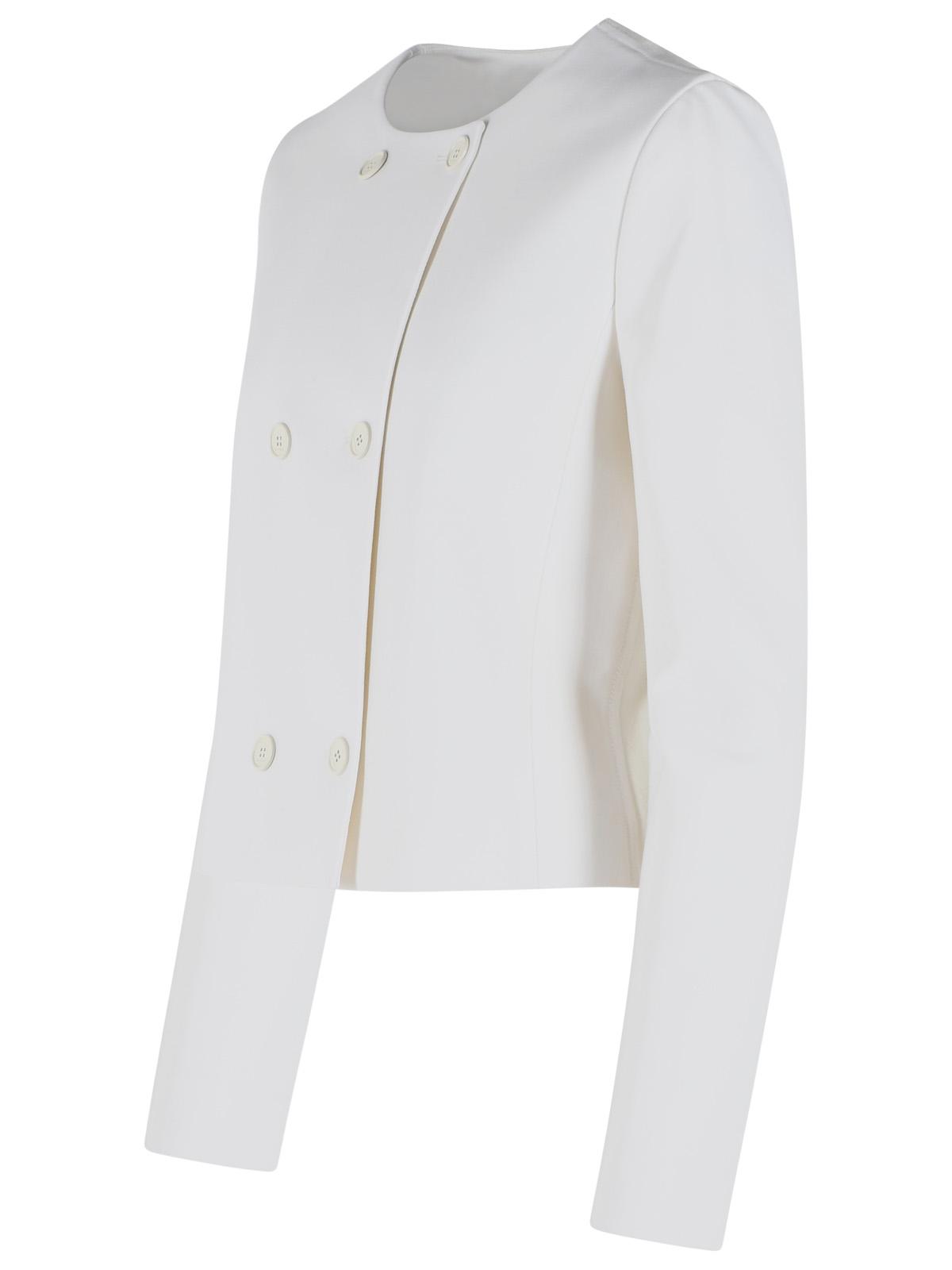 Courreges White Wool Blend Jacket Women COURREGES