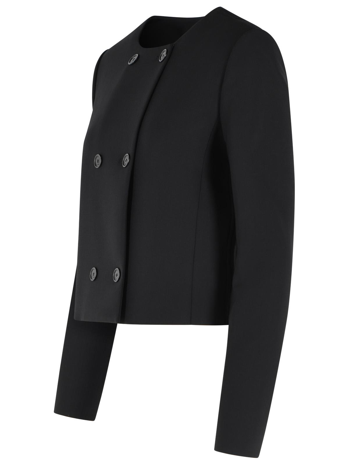 Courreges Black Wool Blend Jacket Women COURREGES