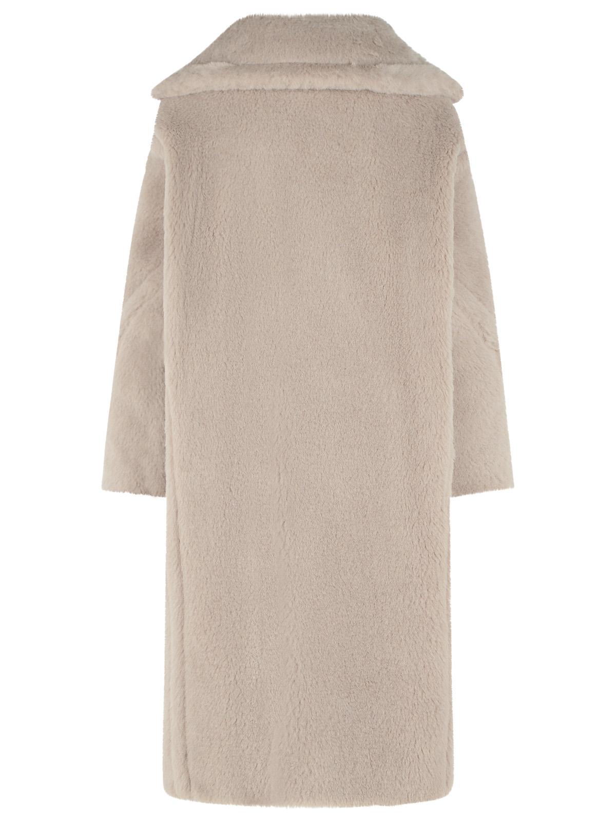Max Mara 'Tedgirl' Beige Alpaca And Wool Coat Women MAX MARA