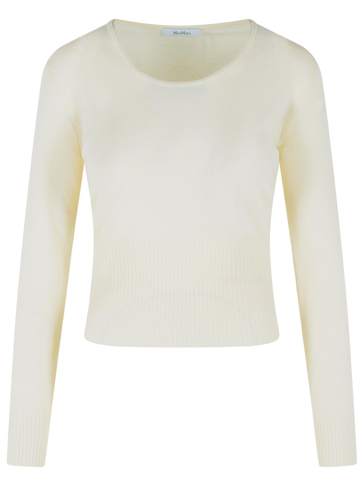 Max Mara 'Vetta' White Wool Sweater Women MAX MARA