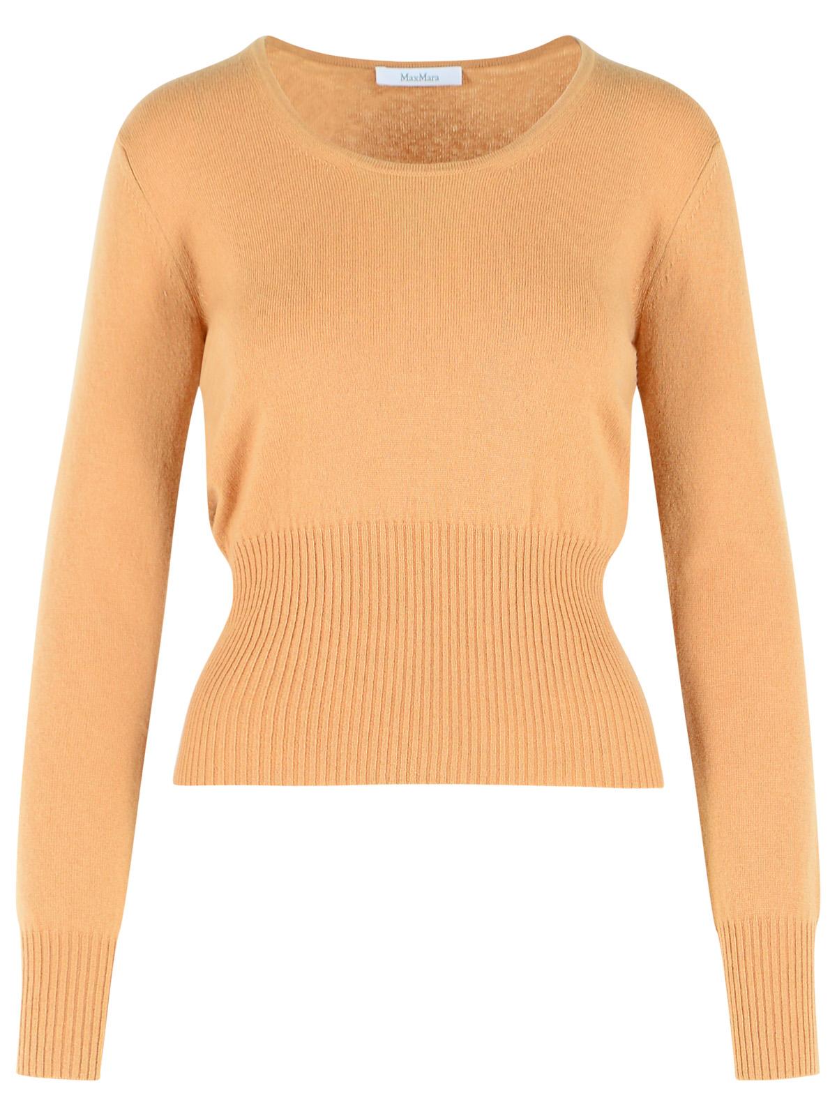 Max Mara 'Vetta' Wool And Brown Cashmere Yarn Sweater Women MAX MARA