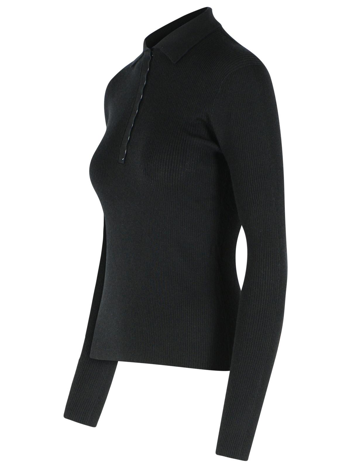 Max Mara 'Angel' Polo Shirt In Black Cashmere Yarn Women MAX MARA