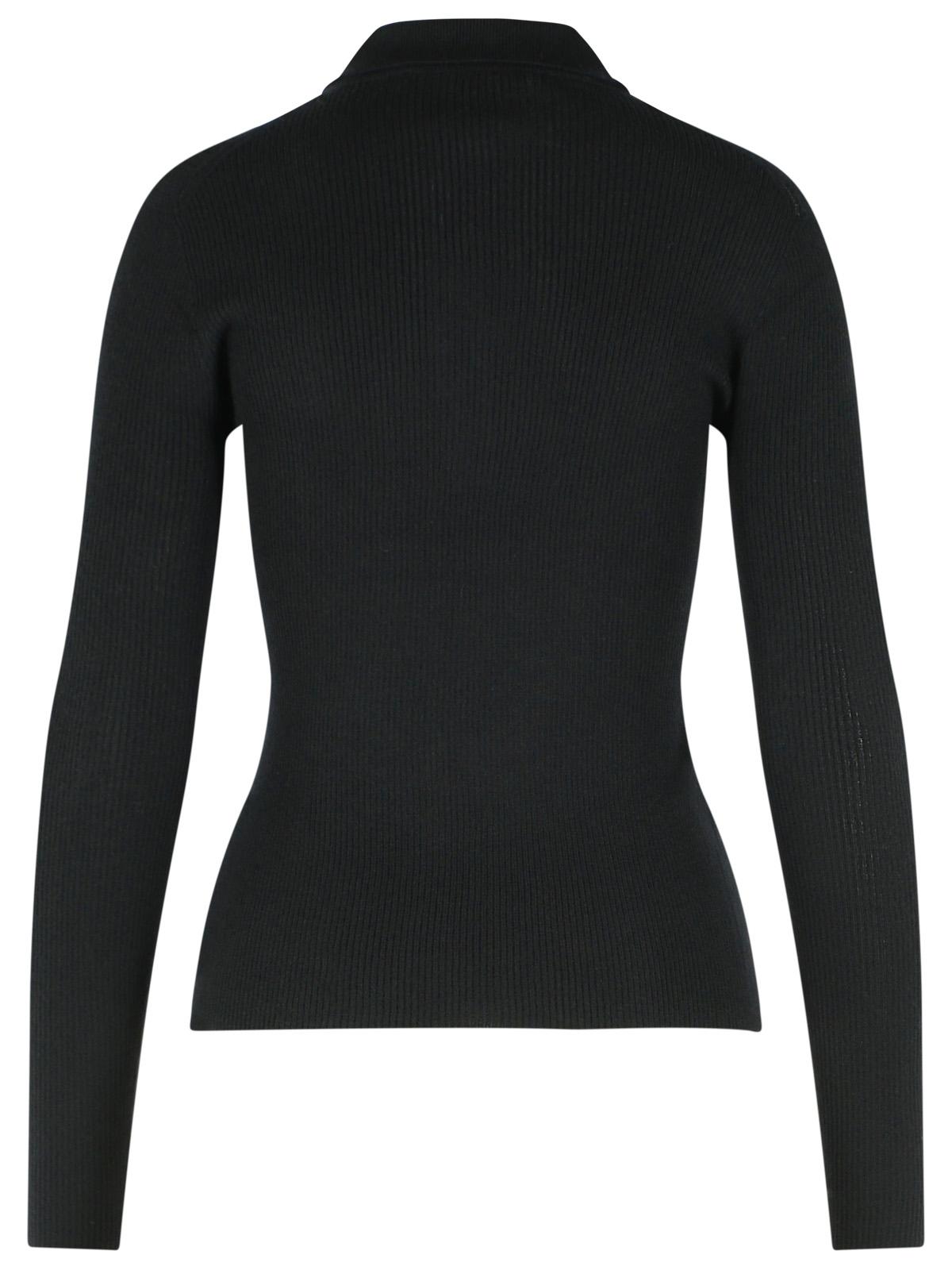 Max Mara 'Angel' Polo Shirt In Black Cashmere Yarn Women MAX MARA