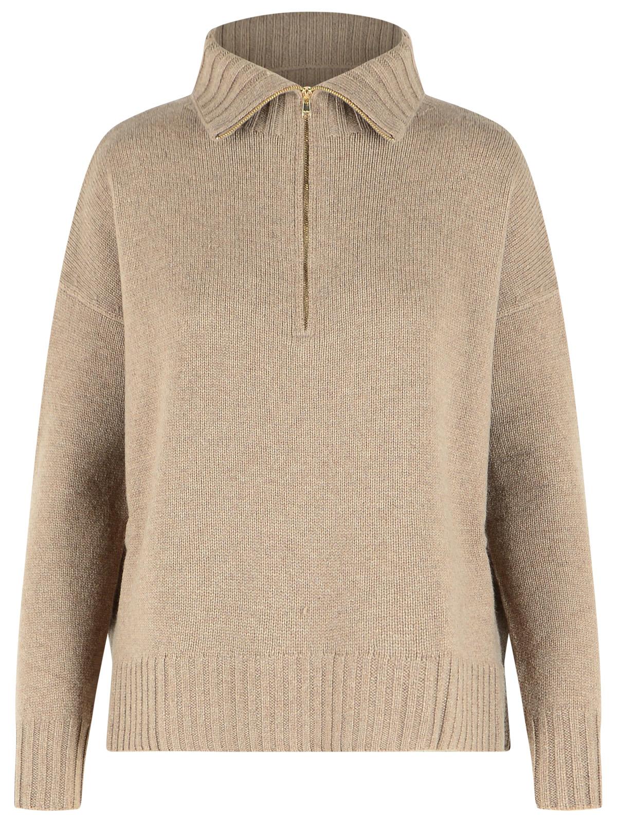 Max Mara 'Crasso' High Neck Sweater Made From Beige Cachemire Yarn Women MAX MARA