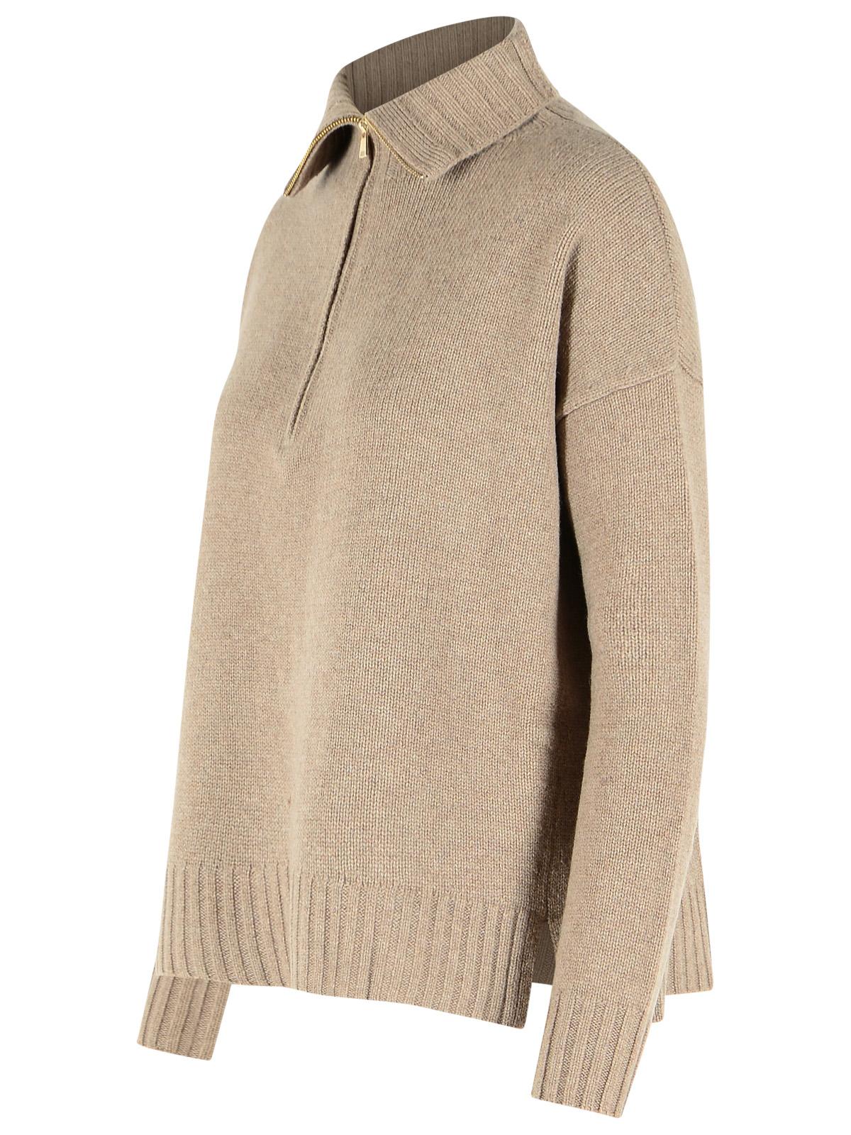Max Mara 'Crasso' High Neck Sweater Made From Beige Cachemire Yarn Women MAX MARA