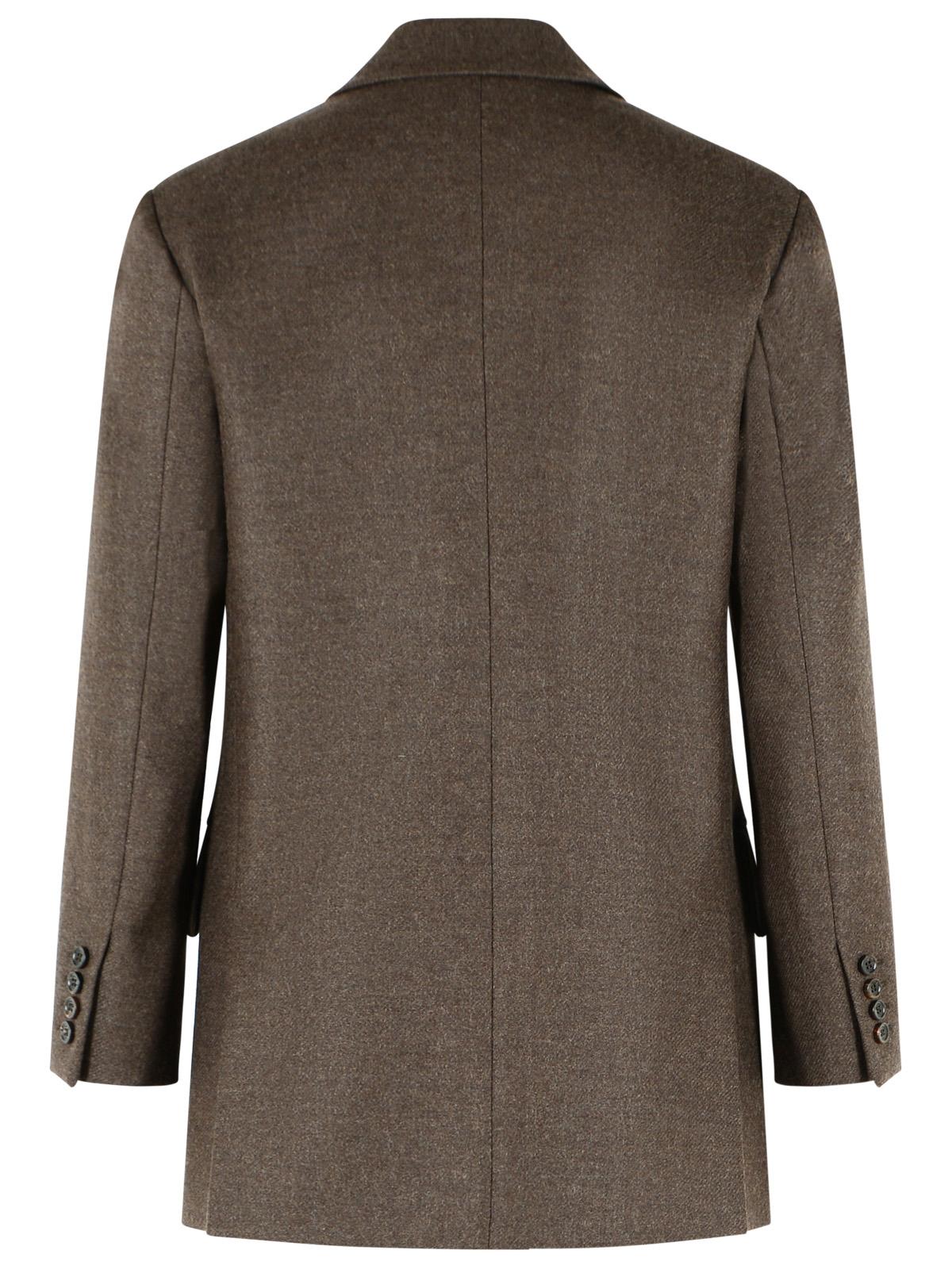 Max Mara 'Pulvino' Brown Virgin Wool Blazer Women MAX MARA