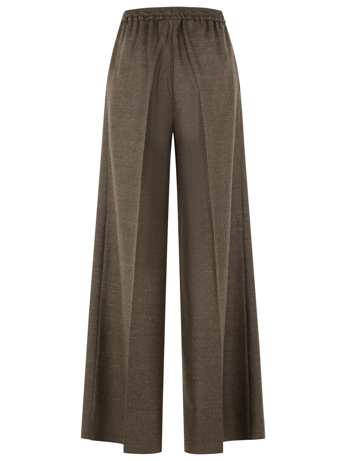Max Mara Pantone' Mud-Colored Wool Batavia Pants Women MAX MARA