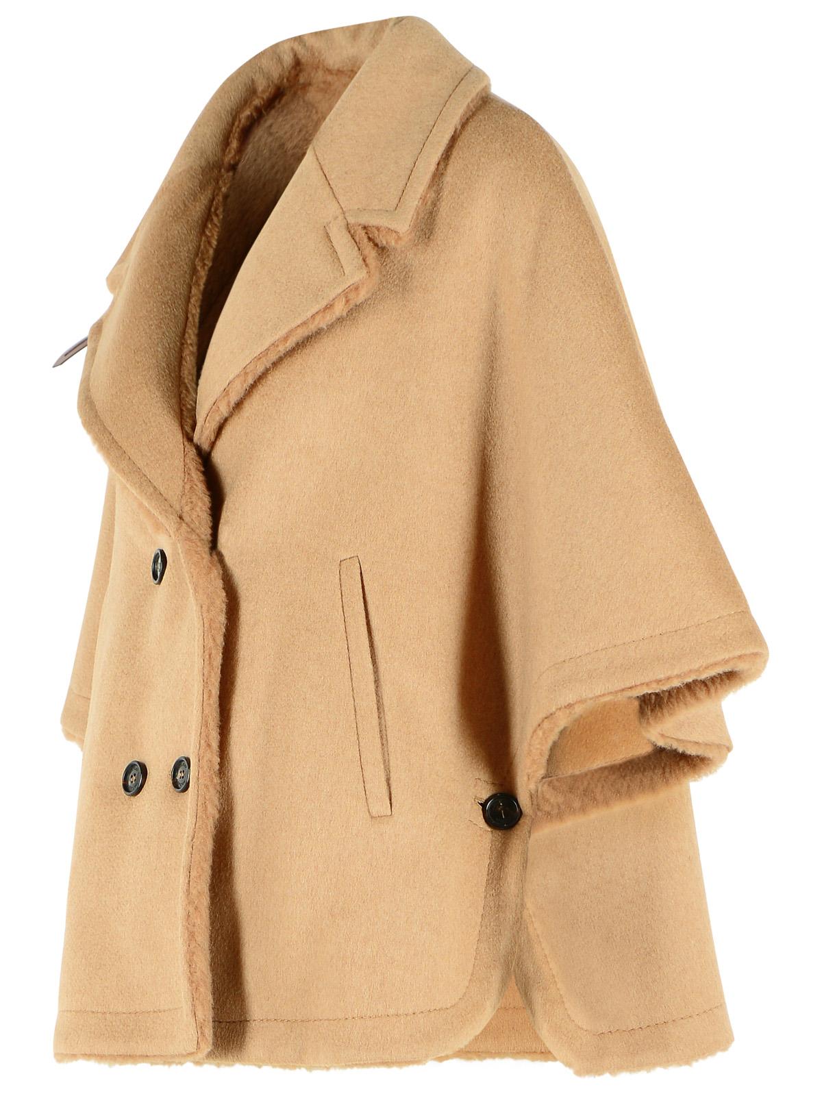 Max Mara 'Memo' Reversible Camel And Teddy Hood Women MAX MARA
