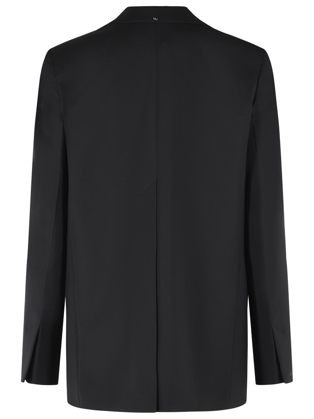 Sportmax 'Tenace' Black Virgin Wool Oversize Blazer Women SPORTMAX