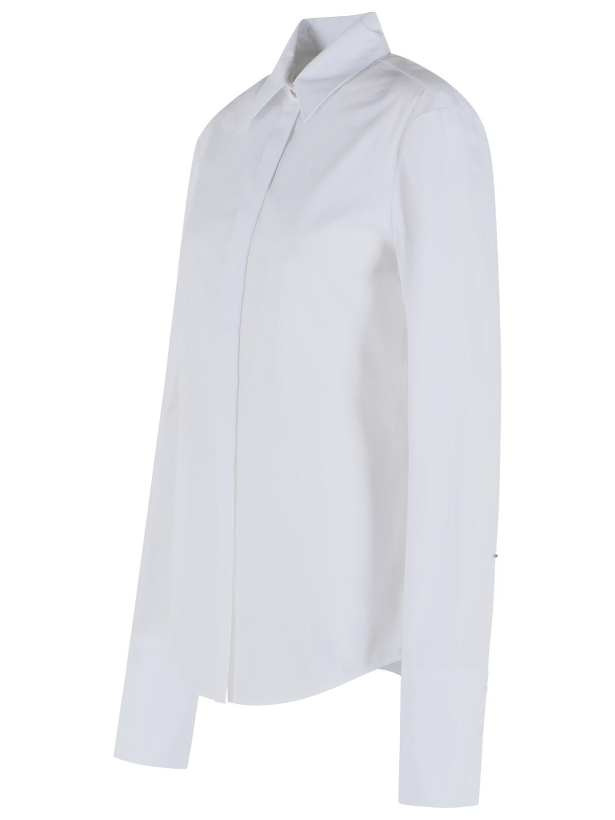 Sportmax 'Accordo' White Cotton Shirt Women SPORTMAX