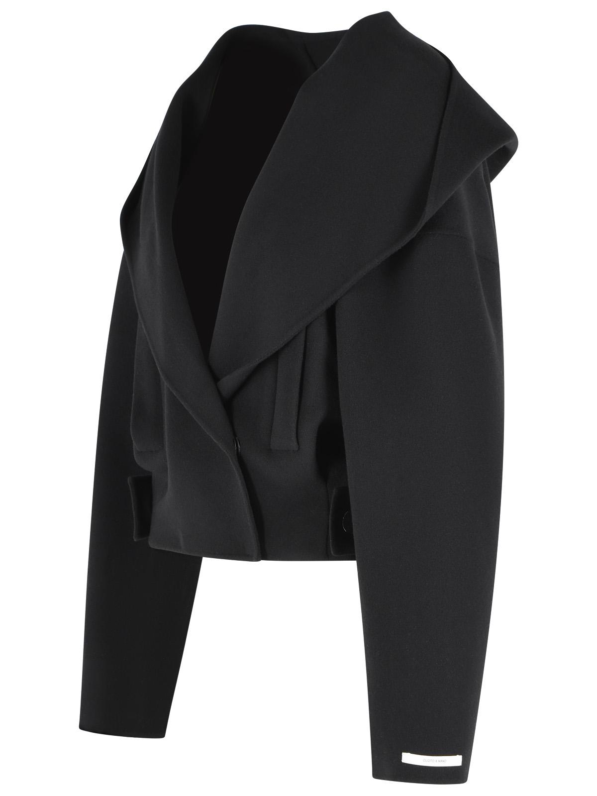 Sportmax 'Idoneo' Black Virgin Wool Jacket Women SPORTMAX