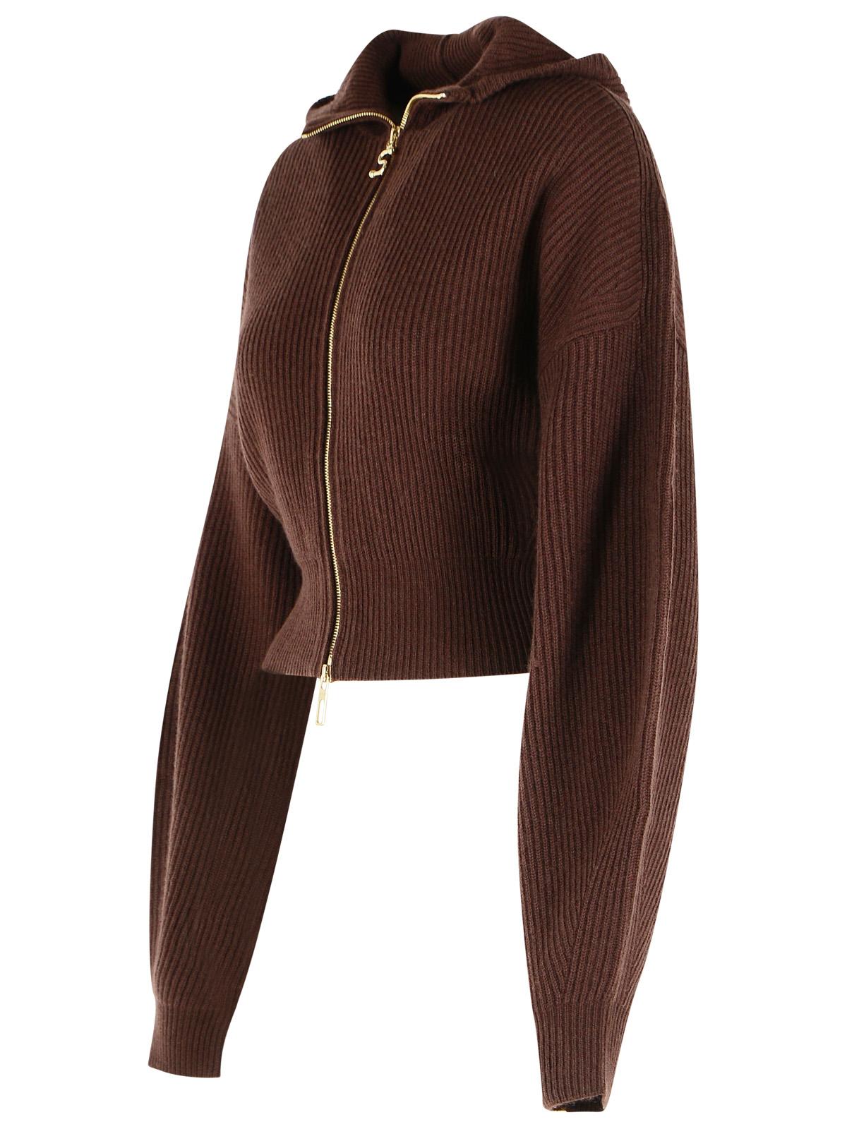 Sportmax 'Balco' Brown Wool And Cashmere Cardigan Women SPORTMAX