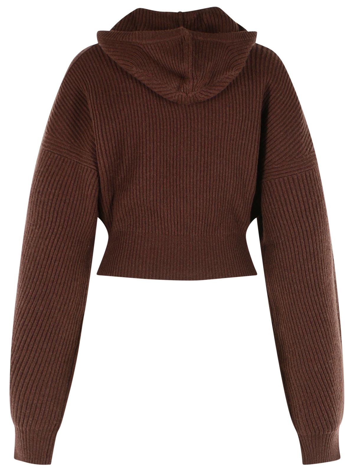 Sportmax 'Balco' Brown Wool And Cashmere Cardigan Women SPORTMAX