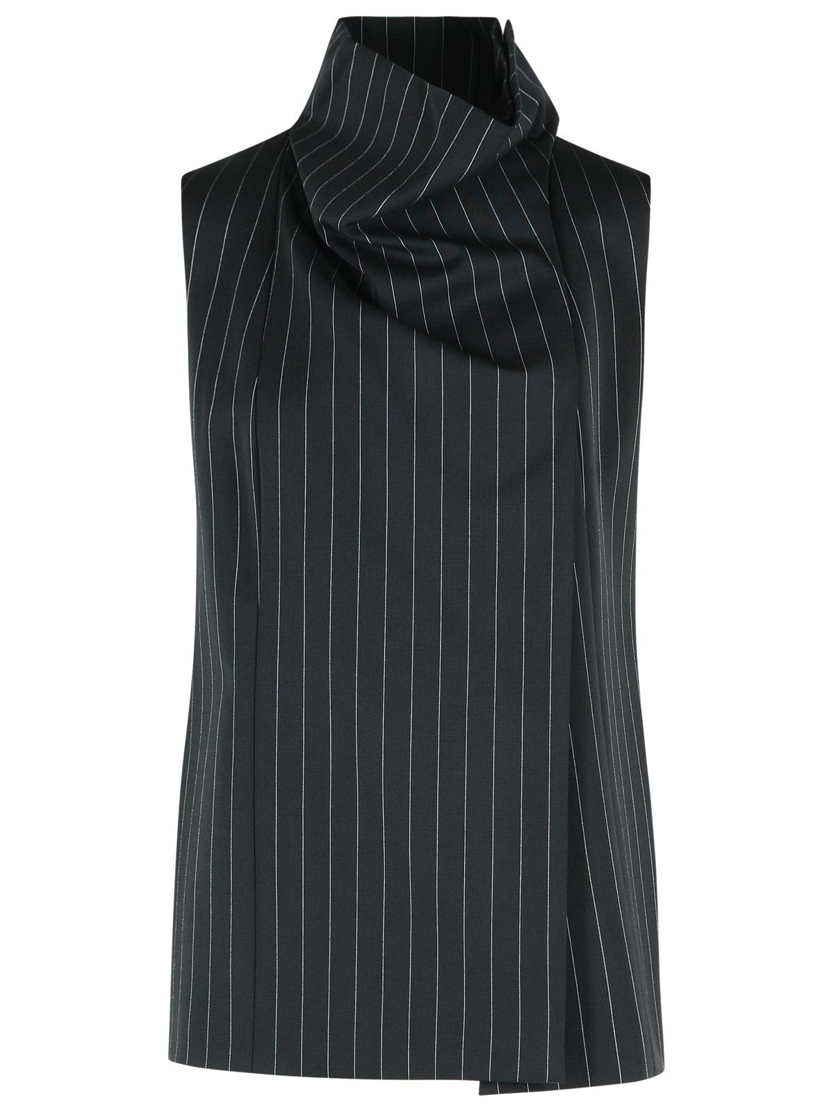Sportmax 'Albata' Sleeveless Black Wool Top Women SPORTMAX
