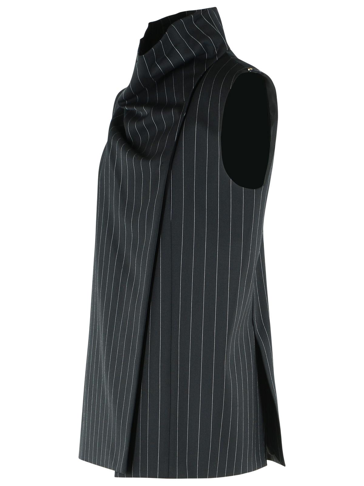 Sportmax 'Albata' Sleeveless Black Wool Top Women SPORTMAX