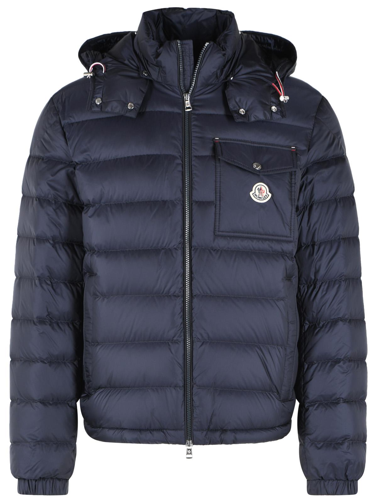 Moncler 'Verith' Blue Polyamide Down Jacket Men MONCLER