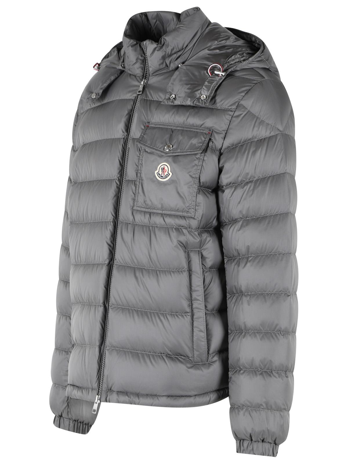 Moncler 'Verith' Grey Polyamide Down Jacket Men MONCLER