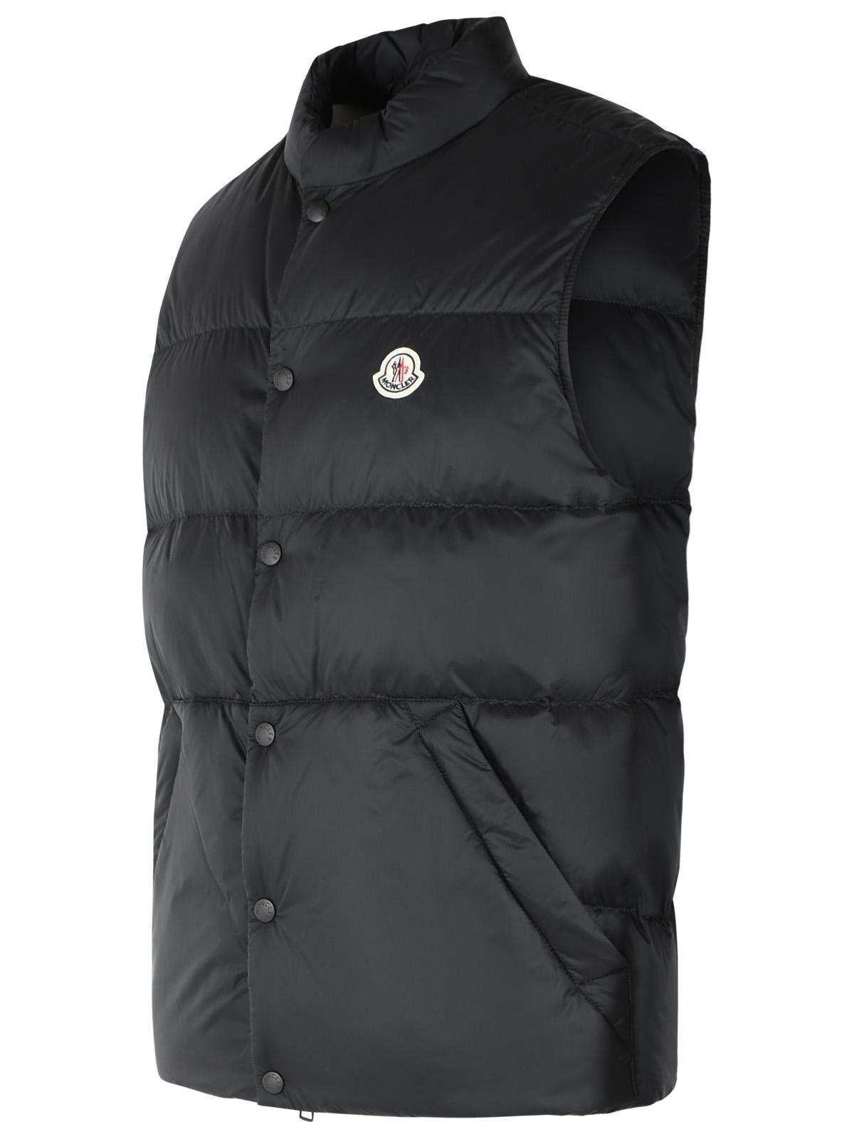 Moncler 'Tuquerouye' Black Polyamide Vest Men MONCLER