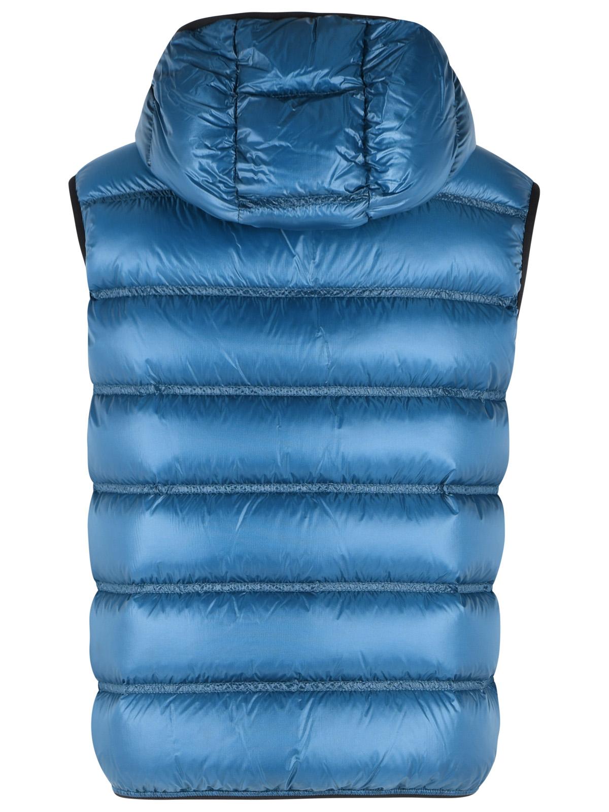 Moncler 'Panestrel' Blue Polyamide Vest Men MONCLER