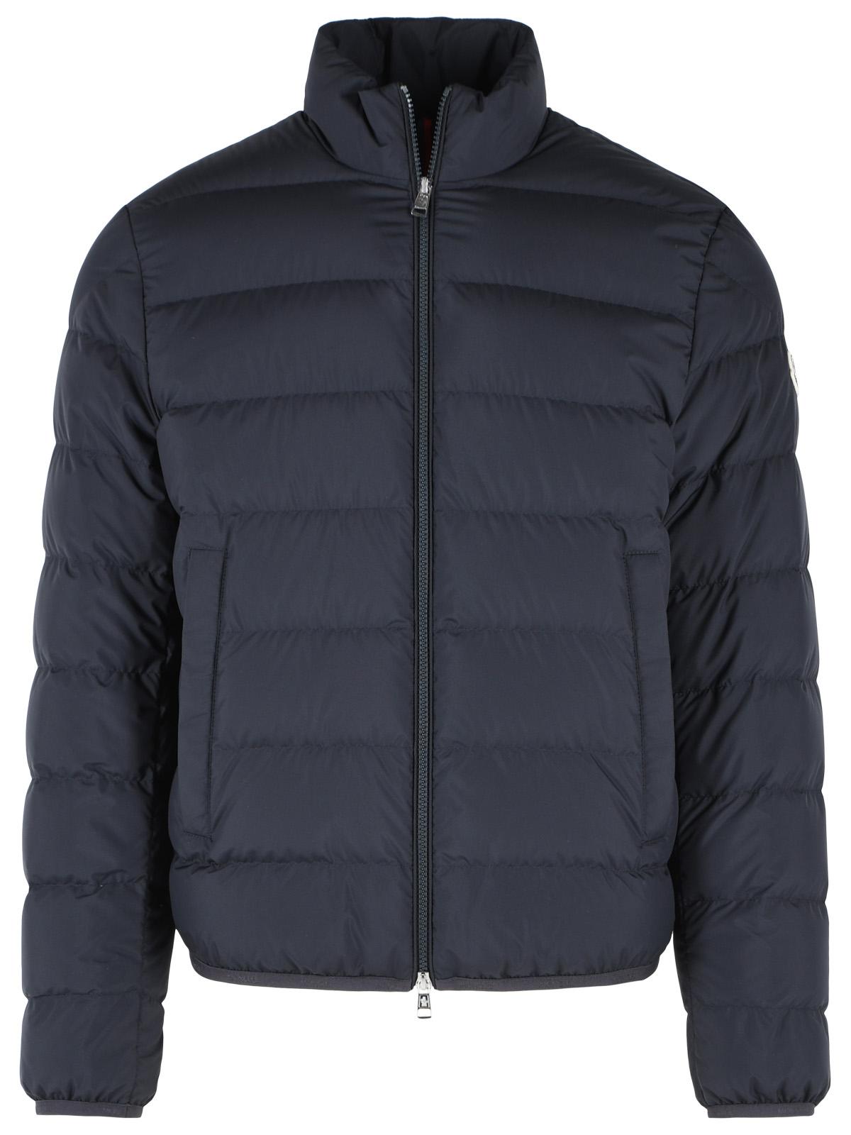 Moncler 'Baudinet' Blue Polyester Down Jacket Men MONCLER
