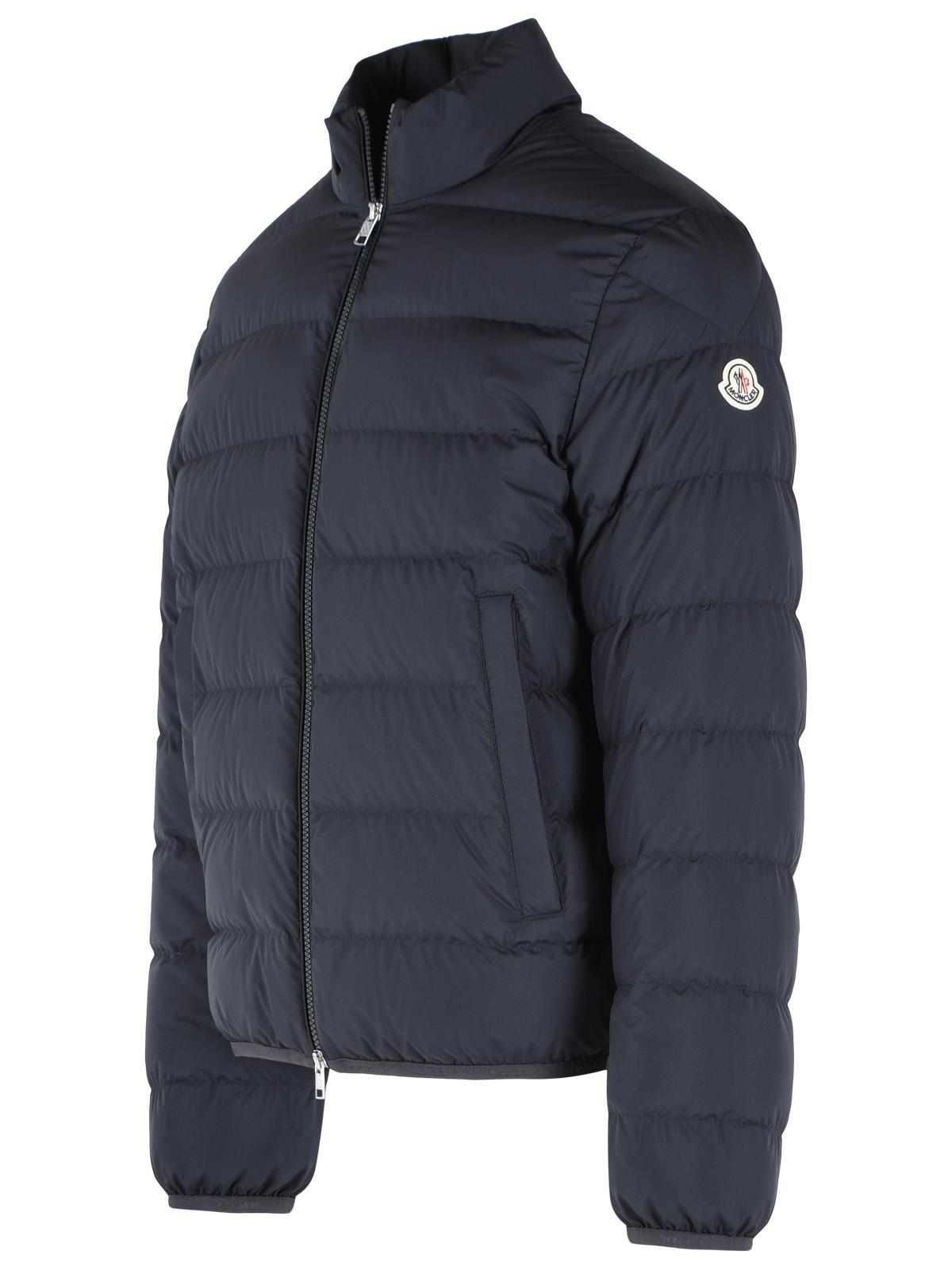 Moncler 'Baudinet' Blue Polyester Down Jacket Men MONCLER