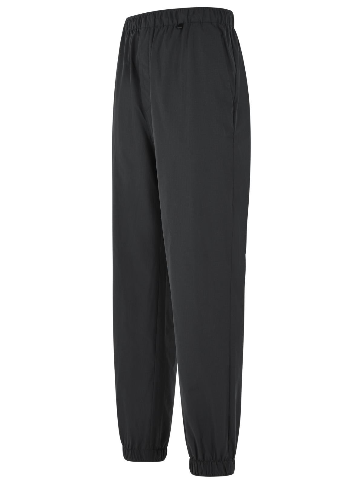 Moncler Technical Trousers In Black Elastic Fabric Men MONCLER