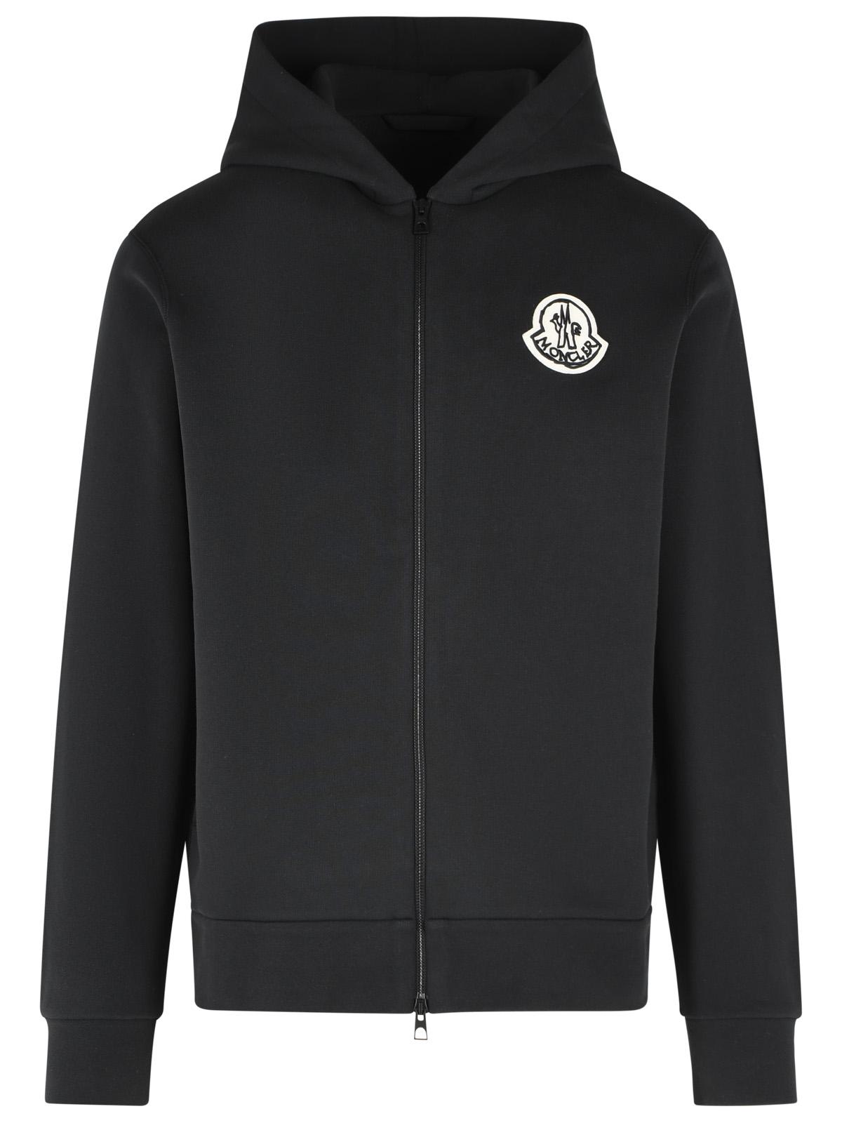 Moncler Black Cotton Sweatshirt Men MONCLER