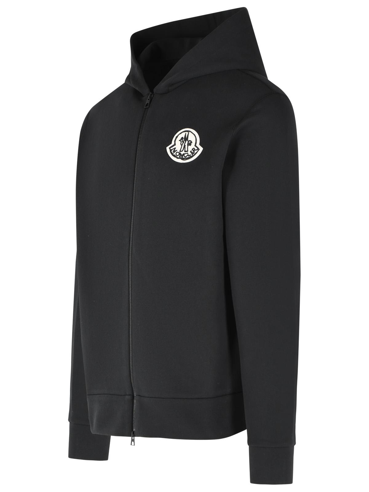 Moncler Black Cotton Sweatshirt Men MONCLER