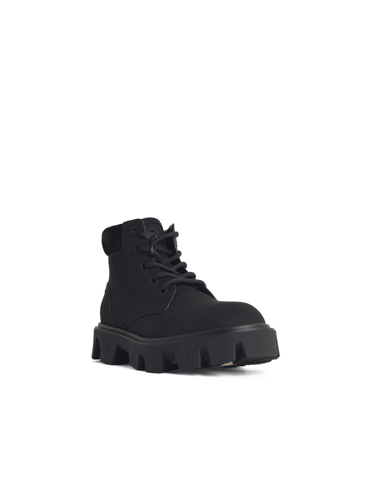 Moncler 'Peak City' Suede And Black Nubuck Ankle Boots Men MONCLER