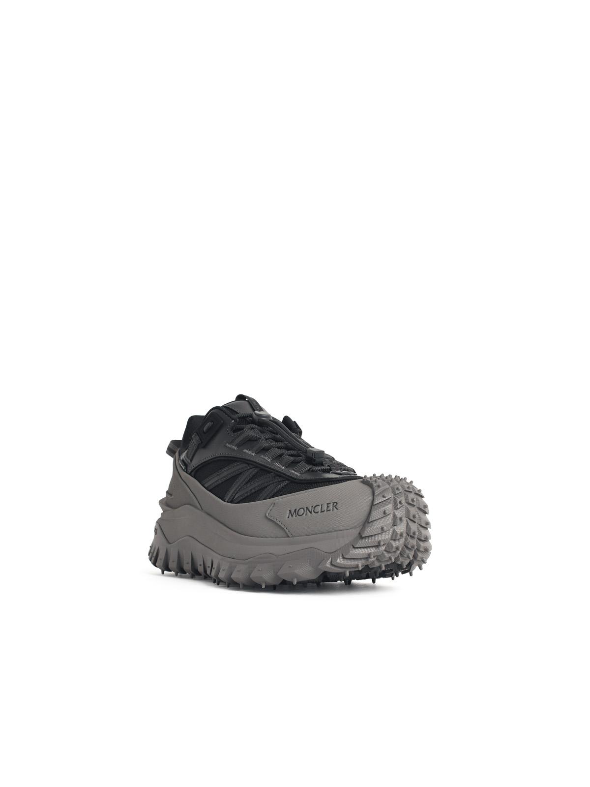 Moncler 'Trailgrip Gtx' Black And Grey Polyamide Sneakers Men MONCLER