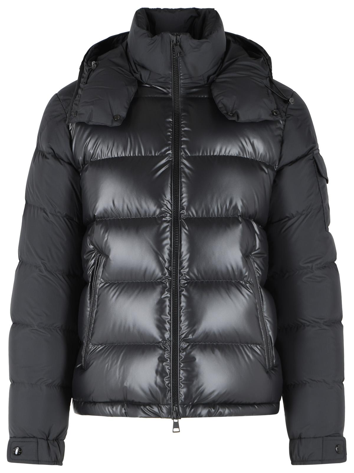 Moncler 'Maya' Black Polyester Short Down Jacket Men MONCLER