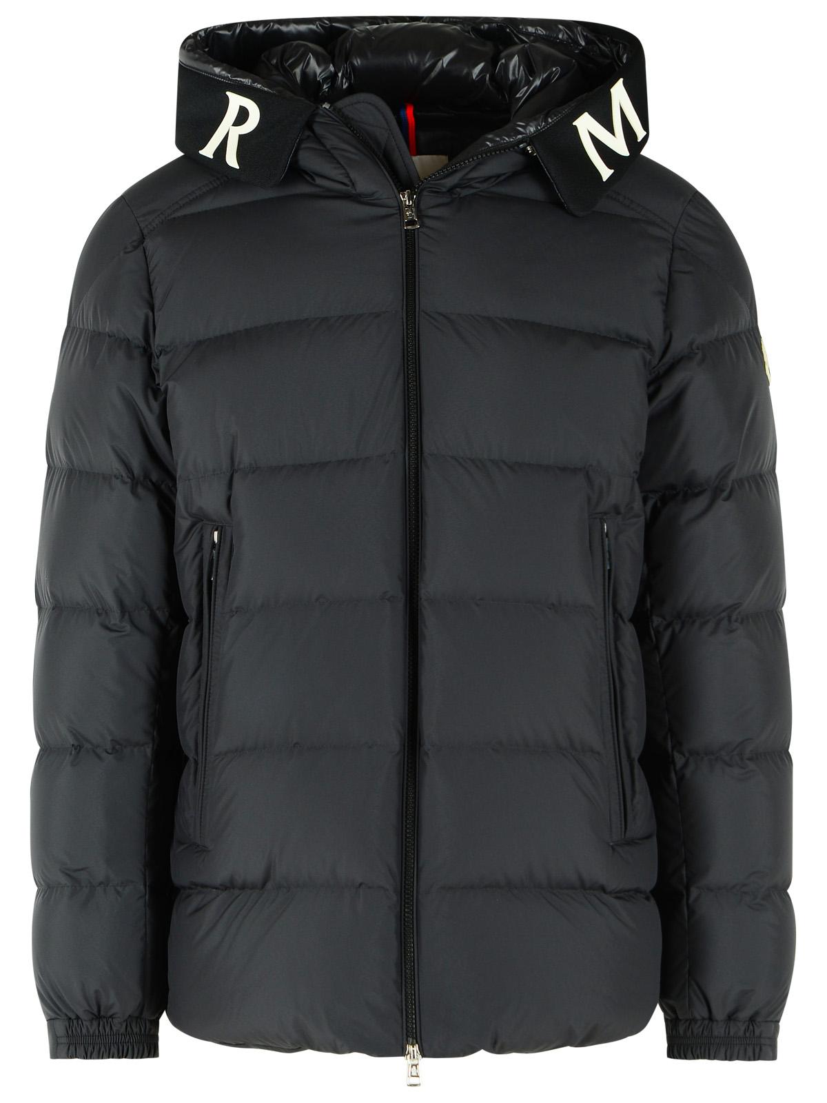 Moncler 'Orvelle' Black Polyester Midi Lead Men MONCLER