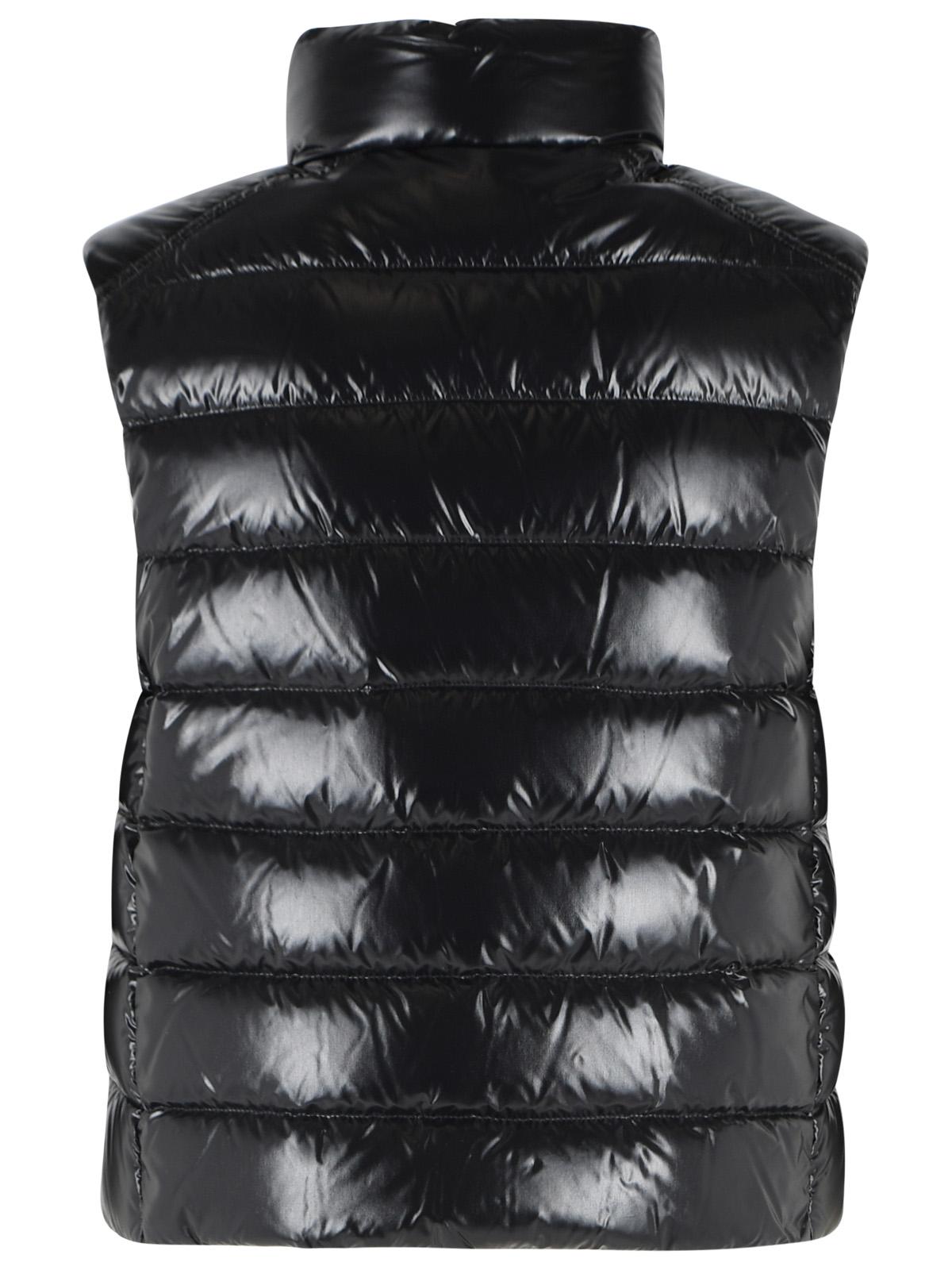Moncler 'Frelon' Glossy Black Polyamide Vest Women MONCLER