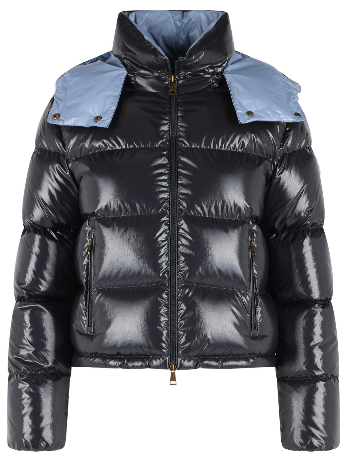 Moncler 'Niveole' Blue Polyamide Down Jacket Women MONCLER