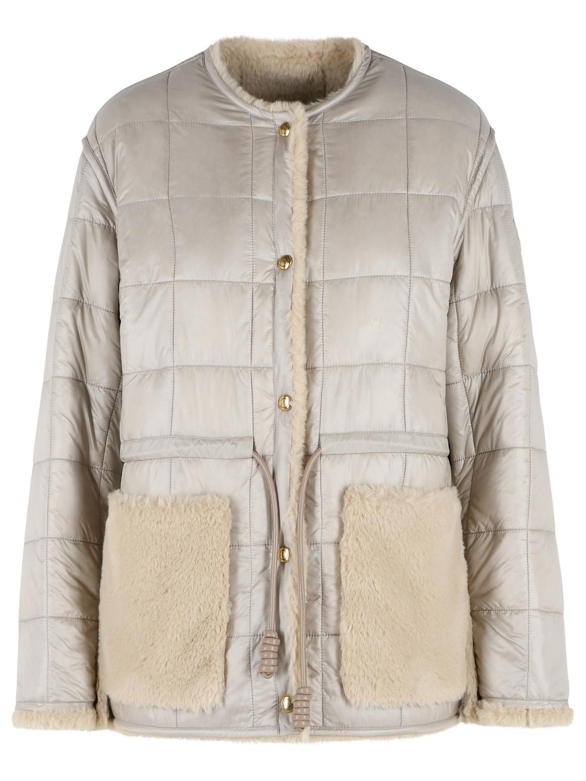 Moncler 'Tipule' Reversible Light Beige Polyamide Jacket Women MONCLER