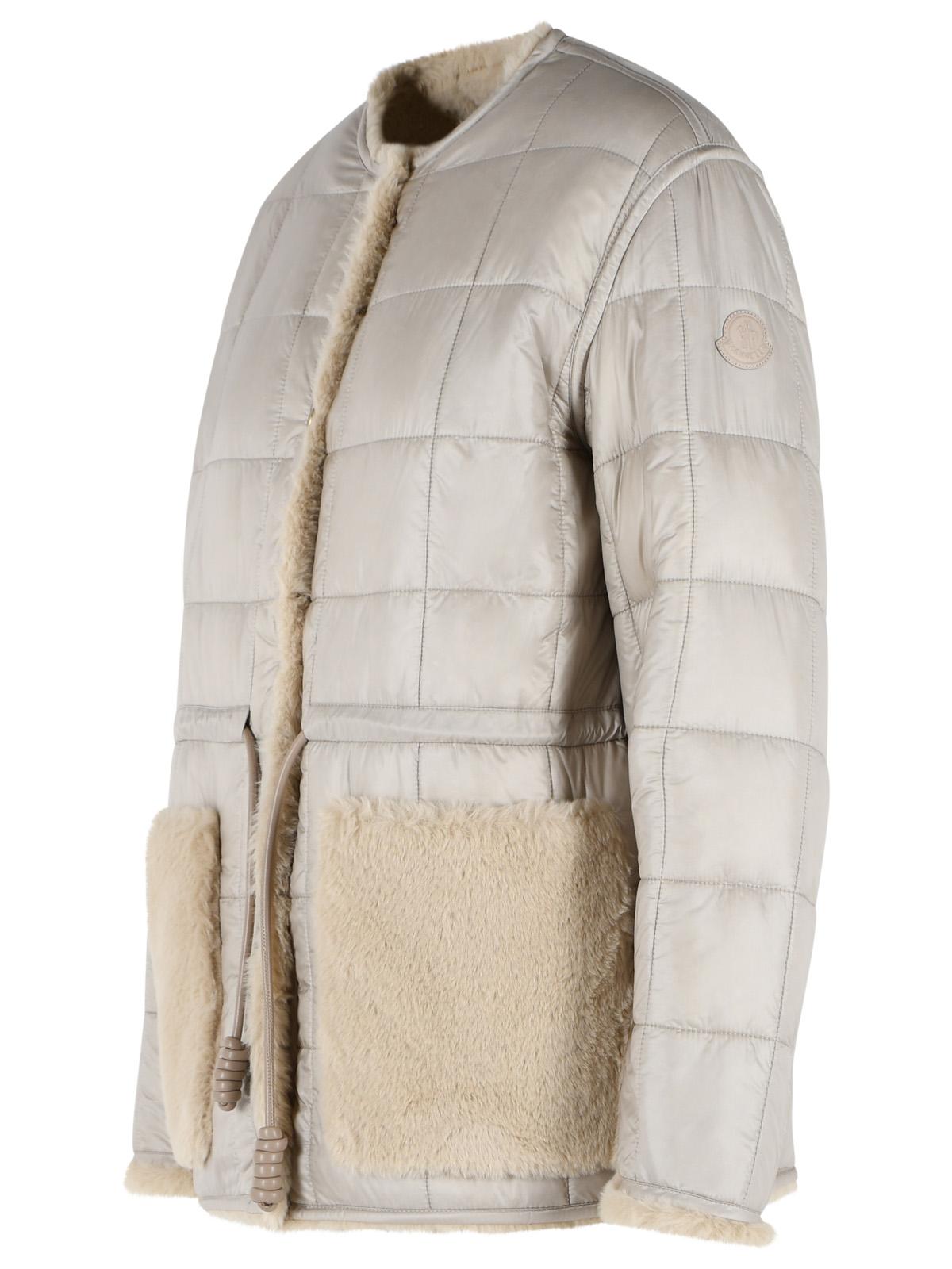 Moncler 'Tipule' Reversible Light Beige Polyamide Jacket Women MONCLER