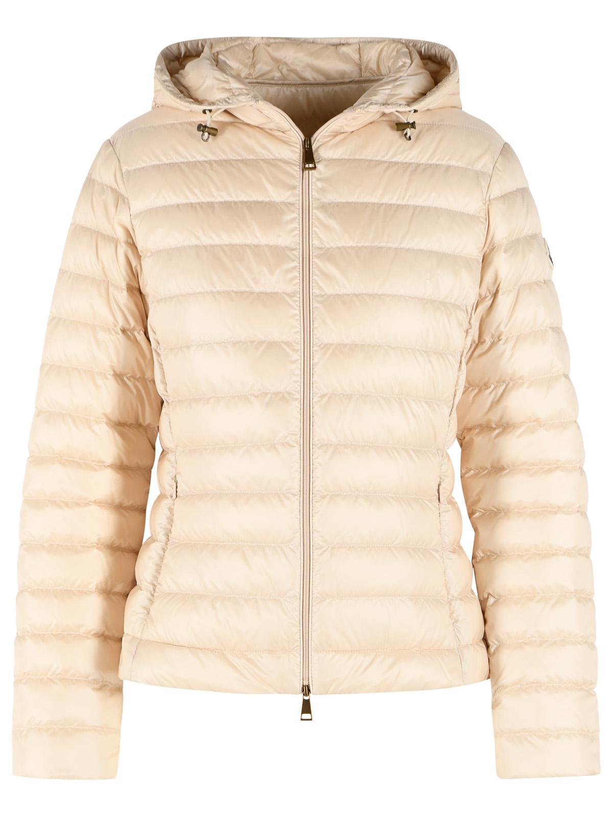 Moncler 'Igelhood' Light Beige Polyamide Down Jacket Women MONCLER