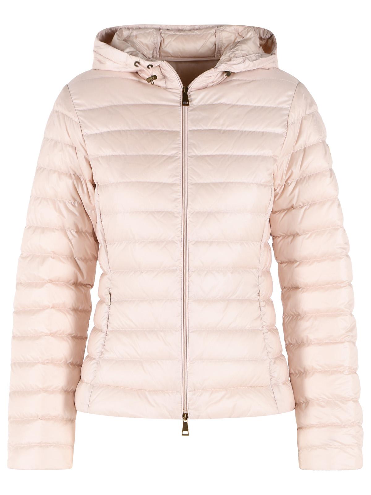 Moncler 'Igelhood' Pink Polyamide Down Jacket Women MONCLER