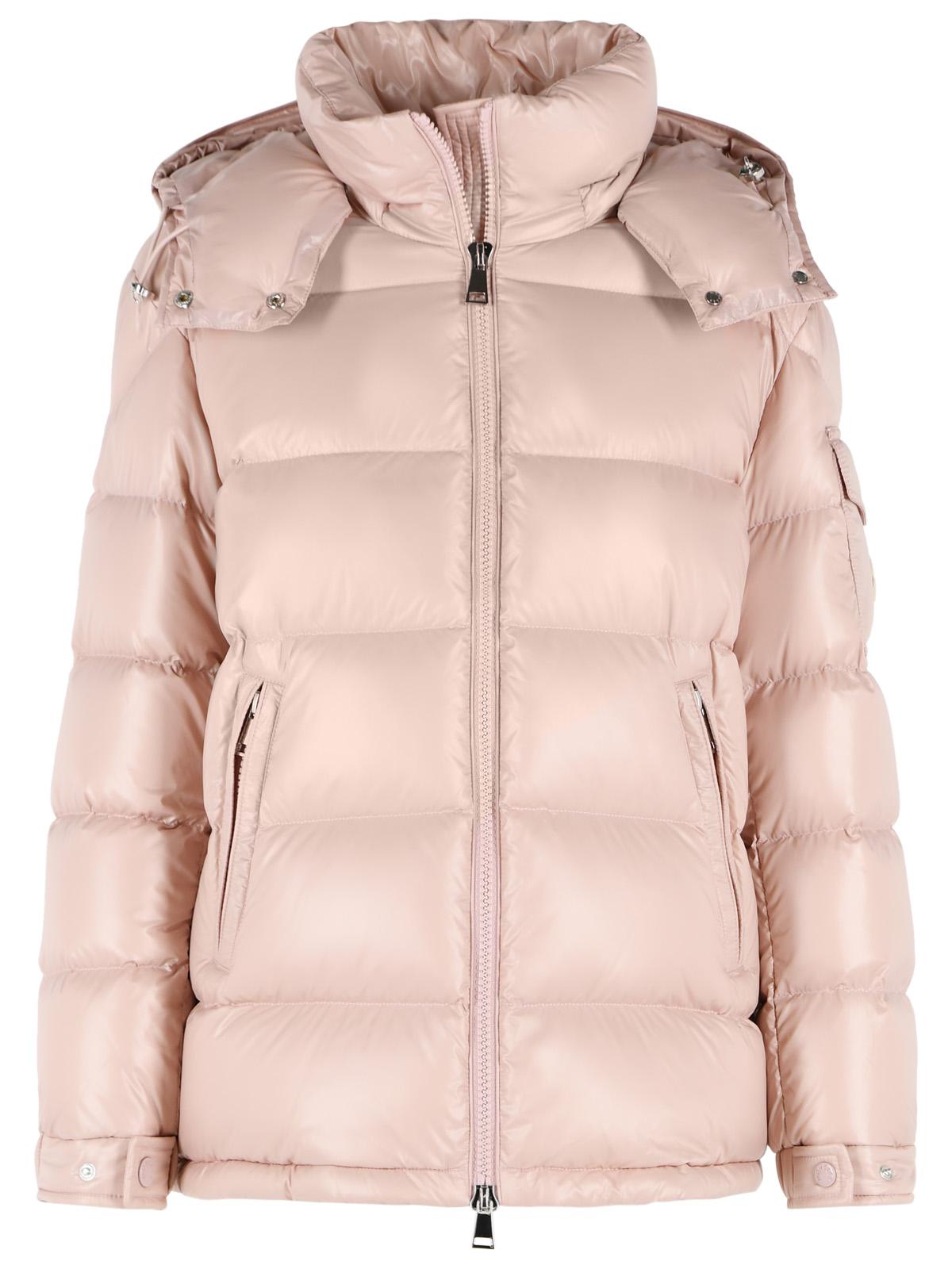 Moncler 'Maire' Pink Polyamide Down Jacket Women MONCLER