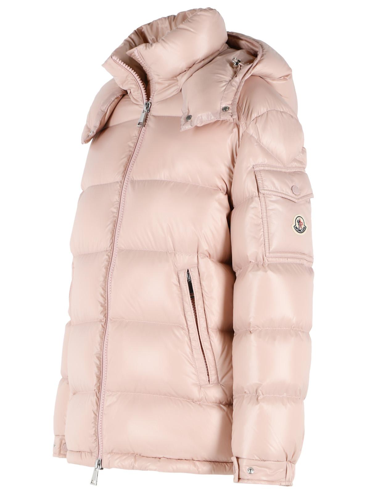 Moncler 'Maire' Pink Polyamide Down Jacket Women MONCLER