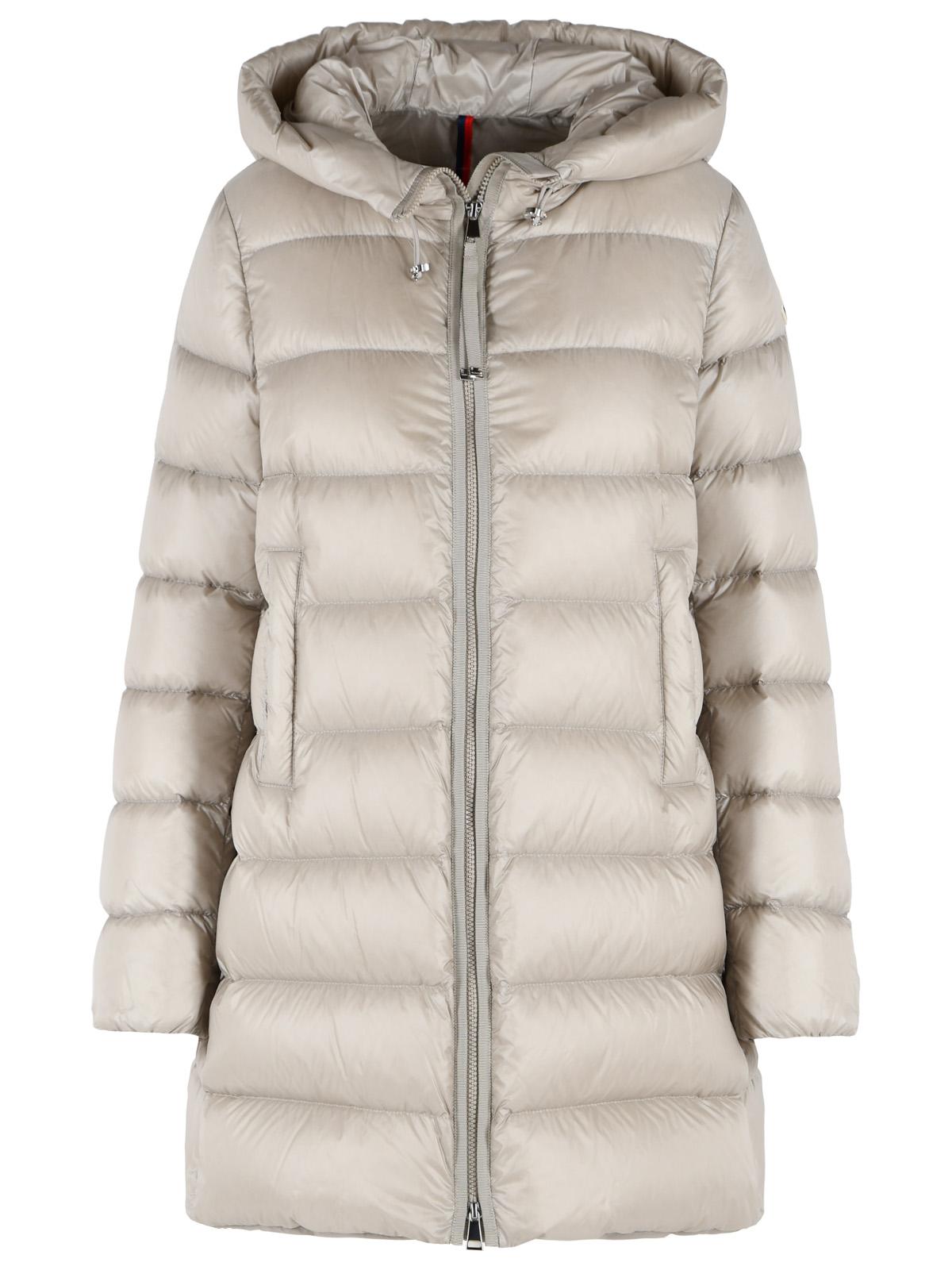 Moncler 'Suyenne' Light Beige Polyamide Down Jacket Women MONCLER