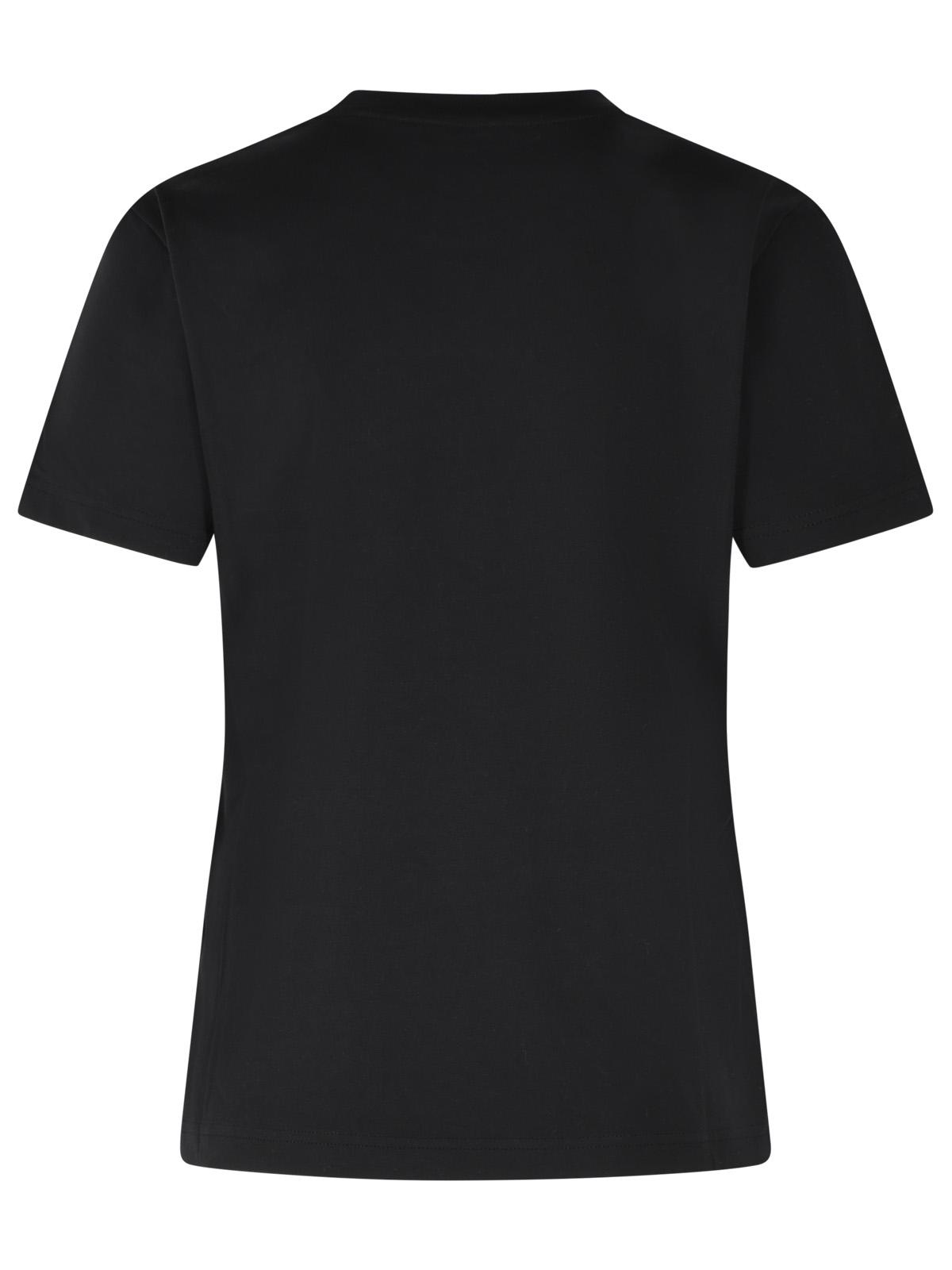 Moncler Black Cotton T-Shirt Women MONCLER