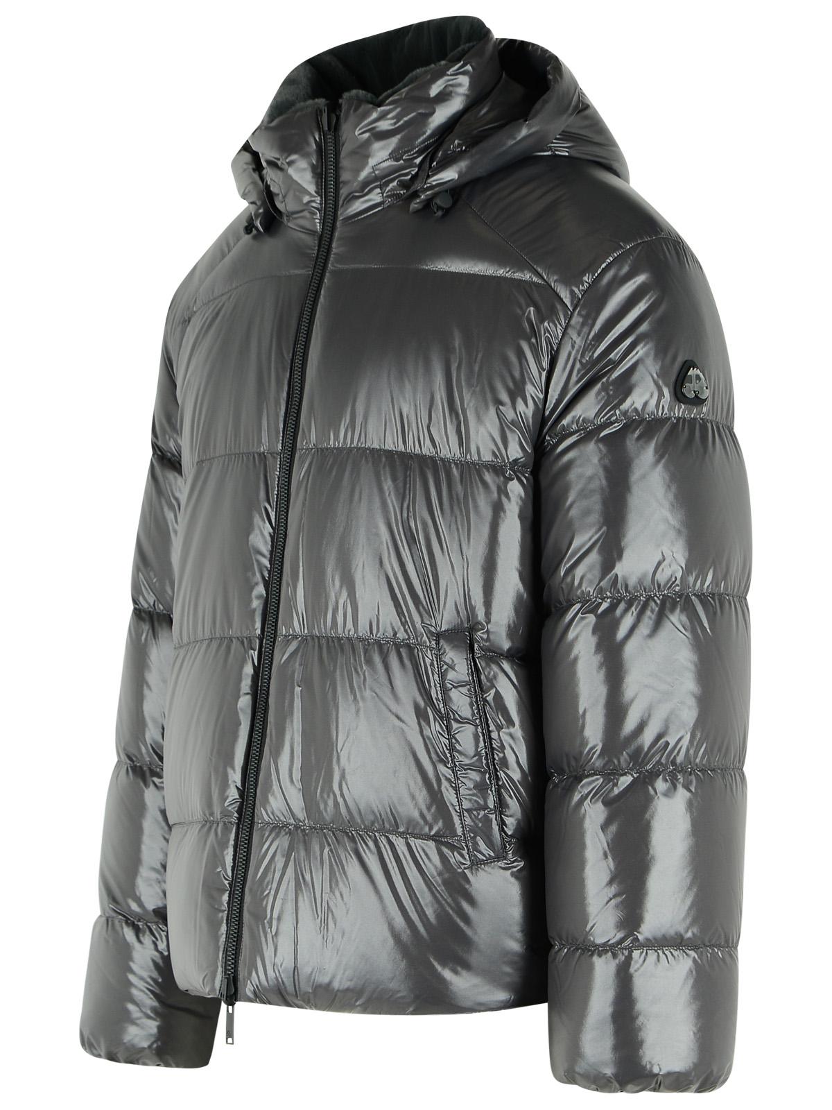 Moose Knuckles 'King' Reversible Grey Nylon And Polyester Down Jacket Men MOOSE KNUCKLES