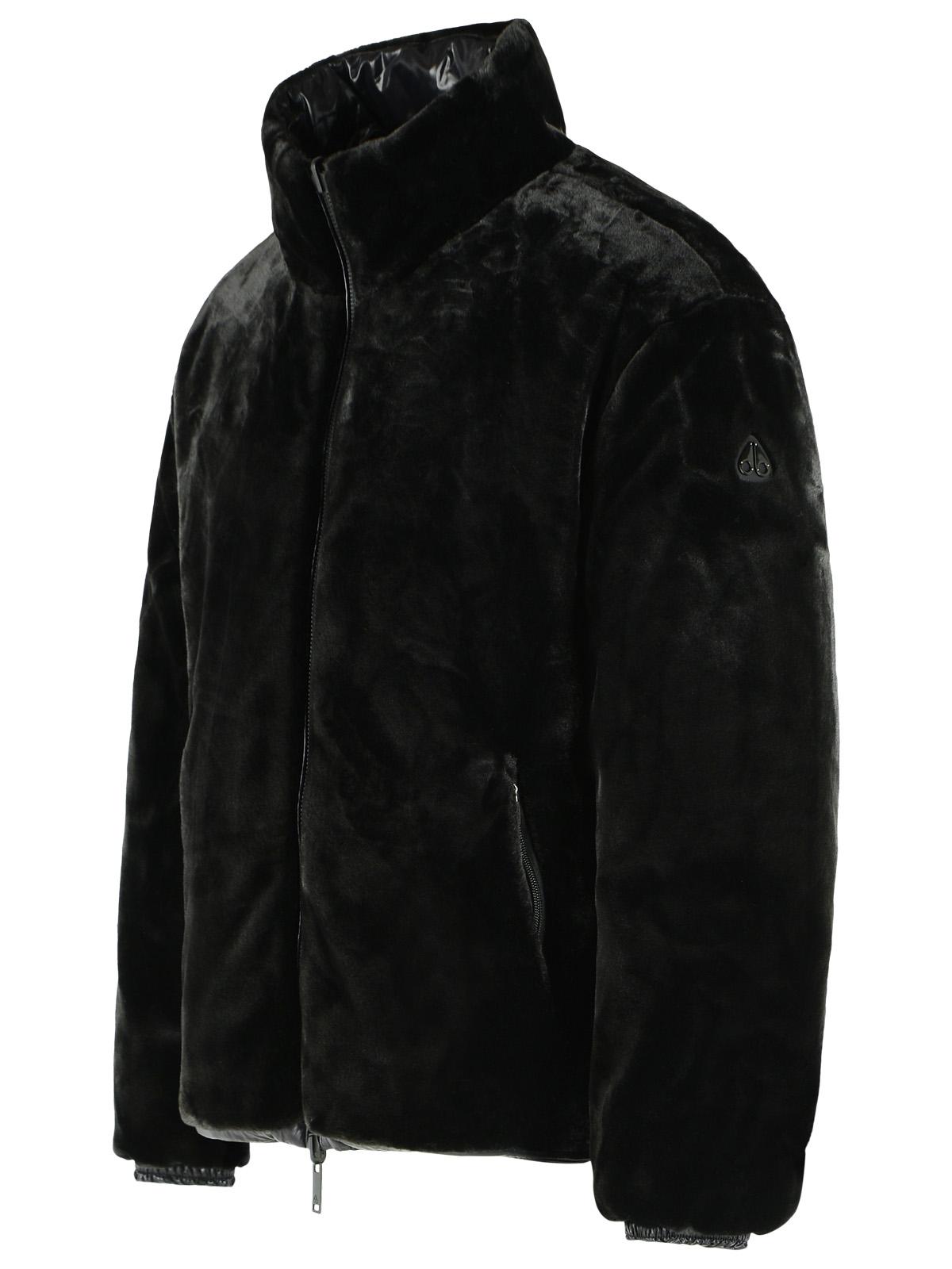 Moose Knuckles 'King' Reversible Black Nylon And Polyester Down Jacket Men MOOSE KNUCKLES