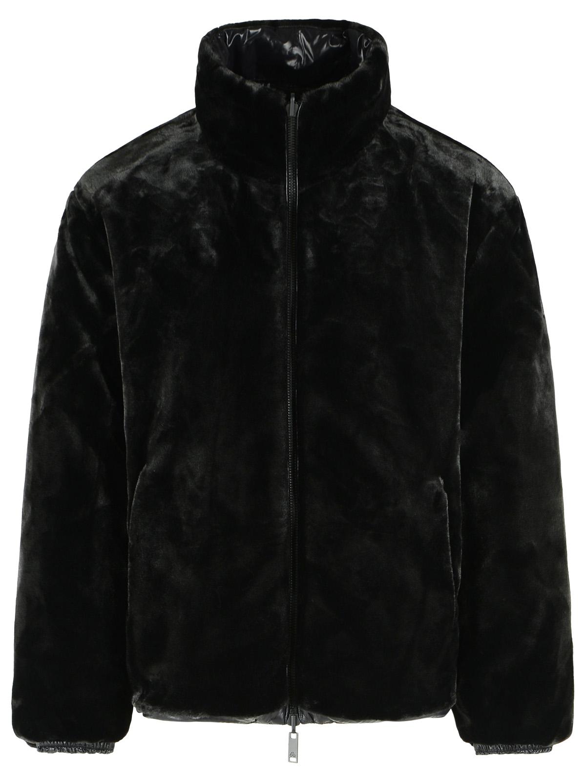 Moose Knuckles 'King' Reversible Black Nylon And Polyester Down Jacket Men MOOSE KNUCKLES